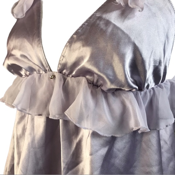 Victoria’s Secret Lavender Baby Doll Lingerie Top - Picture 6 of 13